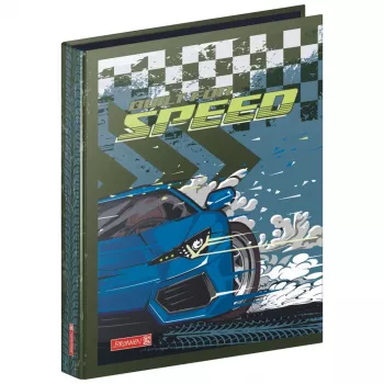 Brunnen Fast Wheels gyűrűs mappa kék