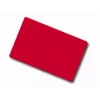 ARTDEV üres piros PVC-kártya – 30 mil 0,76 mm – CR80 – egyedi