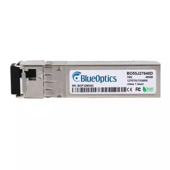 BlueOptics SFP+ 10GBASE-BX40-U 40km BiDi transceiver (1330nm TX/1270nm RX) a TP-Link SFP-10G-BX-U-40KM-hez
