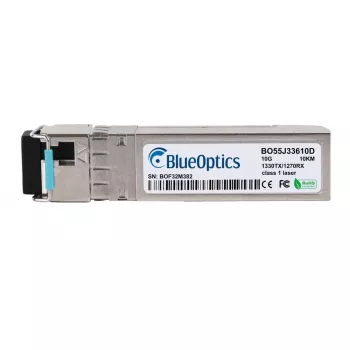 BlueOptics SFP+ BO55J33610D kompatibilis a Synology SFP-10G-BX-D-SG-vel 10GBASE-BX-D 10 km LC Simplex SMF transceiver