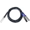 BlueLAN kompatibilis Mellanox MCP7H50-V01AR30 passzív 200GBASE-CR4 QSFP56 - 2x100GBASE-CR2 QSFP56 Direct Attach breakout kábel, 2m, AWG26