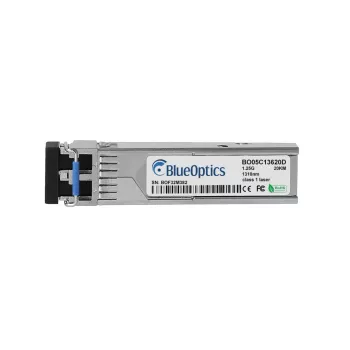 BlueOptics BO05C13620D kompatibilis Ruckus SFP-1G-LX-20KM SFP adó-vevő, LC duplex, 1000BASE-LX, 20 km, egymódusú szál