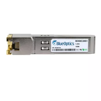 Kompatibilis Ruckus E1MG-TX BlueOptics BO08C28S1 SFP adó-vevő, réz RJ45, 1000BASE-T, 100 méter