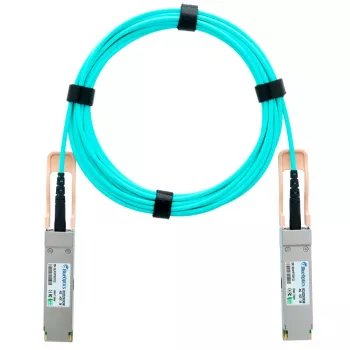 BlueOptics 40G QSFP+ aktív optikai kábel 15 m, kompatibilis a Ruckus 40G-QSFP-QSFP-AOC-1501 típussal