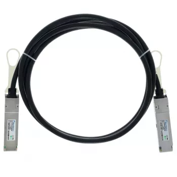 BlueOptics Ruckus kompatibilis BlueLAN DAC QSFP+ kábel 0,5m 40Gbps passzív réz