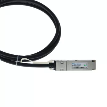 BlueOptics Ruckus kompatibilis BlueLAN DAC QSFP+ kábel 0,5m 40Gbps passzív réz