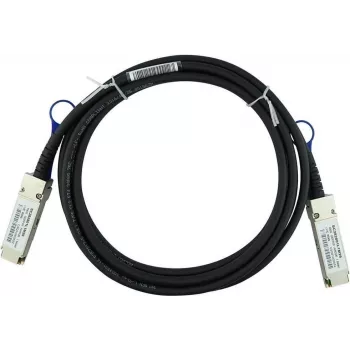 BlueOptics kompatibilis Amphenol NDAAFF-0004 BlueLAN QSFP28 Direct Attach kábel, 100GBASE-CR4, Infiniband EDR, 26AWG, 5 méter (NDAAFF-0004-BL)