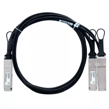 BlueOptics HPE P06248-B22 kompatibilis Breakout Direct Attach Cable (DAC) passzív 200GbE-2x100GbE Twinaxial réz QSFP56-2xQSFP56 3 m BlueLAN