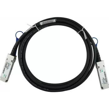 BLUELAN kompatibilis NVIDIA MCP1600-E001-NV Direct Attach kábel, 100 Gb/s, InfiniBand EDR, 30 AWG, 1 m, fekete