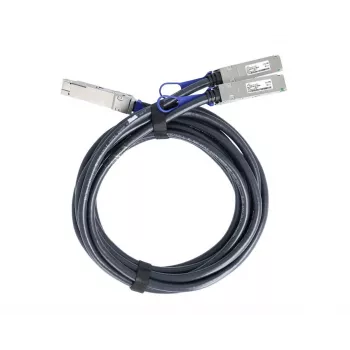 BlueLAN FN-CABLE-QSFPDD-2QSFP56-L1-BL 400G DAC breakout kábel QSFP-DD–2x QSFP56, 1 m