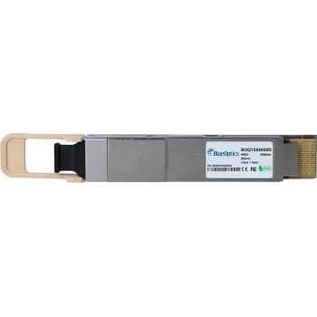 BlueOptics HPE P65334-B21 kompatibilis QSFP112 adó-vevő, MPO-12/APC, 400GBASE-SR4, többmódusú szál, 850nm, 50m, 0°C és 70°C között, DDM