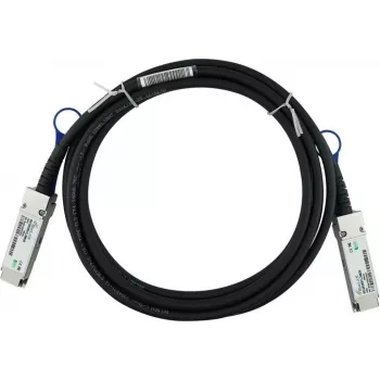 BlueLAN kompatibilis QSFP28-QSFP28 közvetlen csatlakozó kábel, 100Gb/s, InfiniBand EDR, 30AWG, 0,5m (980-9I621-00E00A-BL)