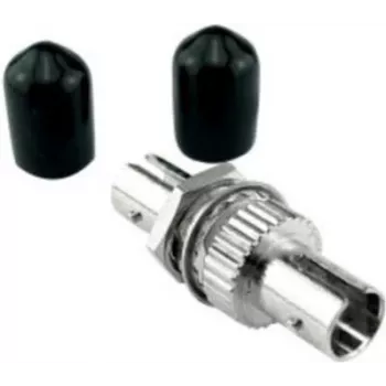 BlueOptics ST/PC Simplex üvegszálas adapter OM4 multimódusúhoz, fémház, kerámia ferrula, beiktatási csillapítás <0,2 dB, -40 és +85 °C között (SFC23FK)