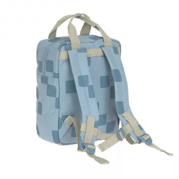 Lassig mini négyzetes hátizsák Pattern Party Blue