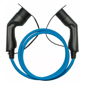 KABELMEISTER Mode 3 EV töltőkábel, Typ 2 dugó–aljzat, 3 fázisú, 16A, 11kW, kék, 7,5m