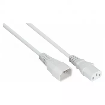 Kabelmeister IEC C14–C13 hosszabbító kábel 1 m fehér