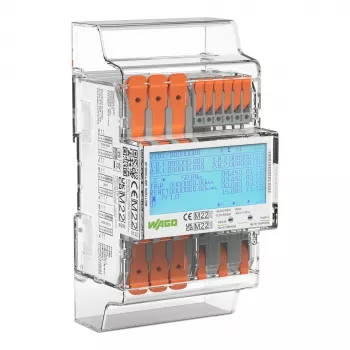 WAGO 879-3020 4PS digitális háromfázisú energiamérő 65 A MID-megfelelő