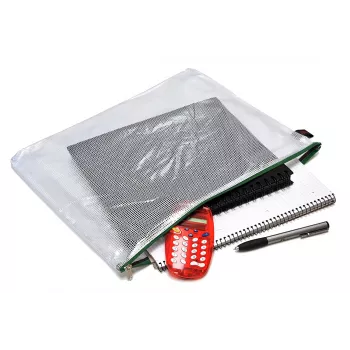 FolderSys Zipper Pouch B4 Transparent PVC 0.2 mm