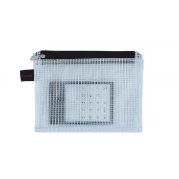 FolderSys A6 Zipper Pouch Transparent PVC