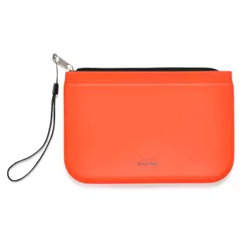 FolderSys PHAT BAG szilikon cipzáras tasak A6, piros (40486-80)