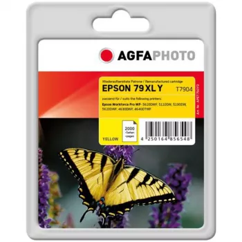 AGFAPHOTO APET790YD újratöltött sárga tintapatron (nagy hozamú) Epson 79XL-hez
