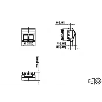 METZ CONNECT RJ45 Keystone modul Cat.6A árnyékolt fehér 45x45 mm szerszám nélküli