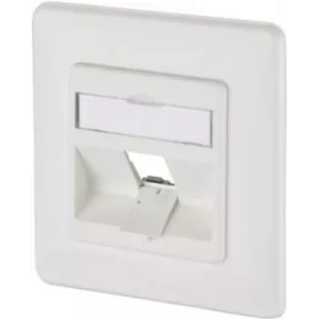 METZ CONNECT Keystone 1 portos süllyesztett fali aljzat tisztaságfehér (RAL 9010) 130B20D11002KE