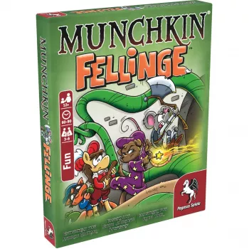 Pegasus Spiele Munchkin Fellinge (Demented Dungeons) kiegészítő kártyajáték