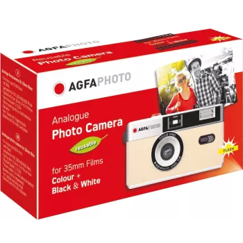 AGFAPHOTO Agfa Photo újrafelhasználható fényképezőgép 35mm bézs