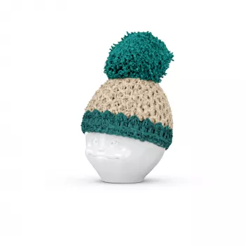 FIFTYEIGHT PRODUCTS tojástartó Beanie elefántcsont/smaragd