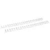 LMG Signaltechnologie 100 Twin Loop Wire Binding Spine White 6.4 mm for 30 Sheets