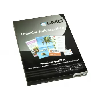 LMG lamináló fólia fényes kis mérethez 100 darab