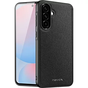 Nevox StyleShell NYLO tok Samsung Galaxy A57 5G, fekete (2606)