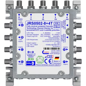 Jultec JRS0502-8+4T egykábeles átalakító