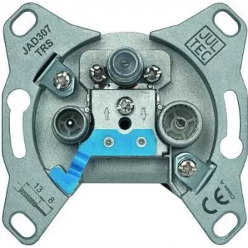 JULTEC JAD307TRS antenna fali aljzat 3 lyukú dióda-csatolású (TV, rádió, SAT)
