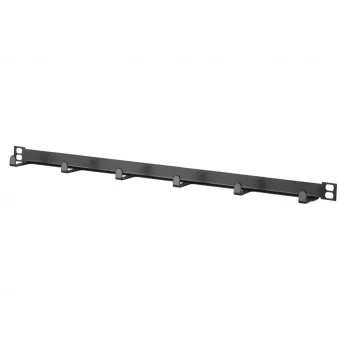 METZ CONNECT patchpanel 19 inch, 0,5HE, 56 mm, RAL 9005 fekete (130894-05-29-E)