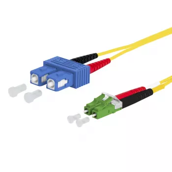 METZ CONNECT OpDAT patchkábel SC-D/LC-D APC OS2 2,0 m