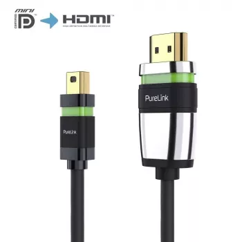 PureLink Ultimate Series ULS2000-010 Mini DisplayPort - HDMI kábel 1,0 m fekete