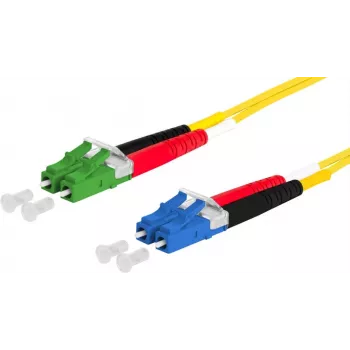 METZ CONNECT OpDAT patchkábel LC-duplex - LC-duplex APC OS2 egymódusú 3,0 m