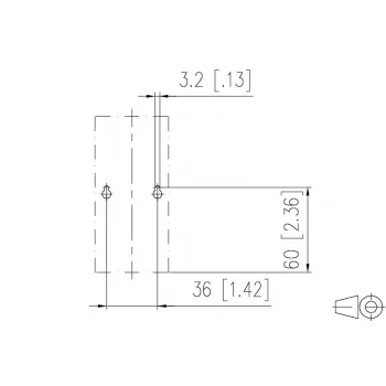 METZ CONNECT 130861-0202KE optikai fali csatlakozóaljzat LC-Duplex OM4 2-port fehér