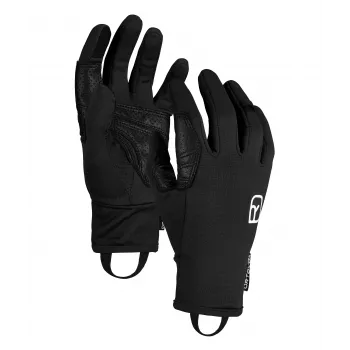 Ortovox Fleece Light Gloves - Black Raven, L méret