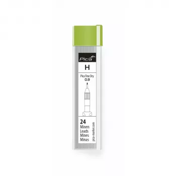 PICA-MARKER Pica Fine-Dry Refills H – 10 betét, 0,9 mm, grafit