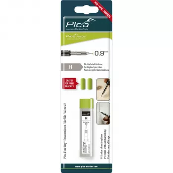 Pica Fine-Dry Refills H – 10 grafitbetét 0,9 mm 125 mm