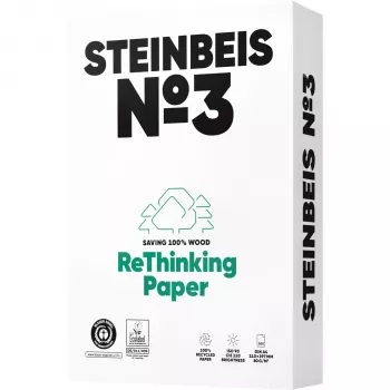 Steinbeis No. 3 újrahasznosított papír A4 80 g/m² 500 lap ISO 90