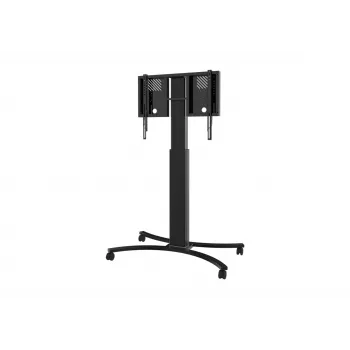 celexon Expert Adjust-4286MB mobil kijelzőállvány 42-86 inch képernyőkhöz, eloxált alumínium, fekete (RAL 9005)