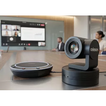 CELEXON VKS2040 videokonferencia-készlet - Full HD 1080p kamera, kihangosító, távirányító