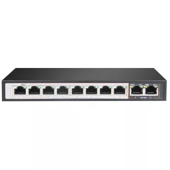 Lupus Electronics LUPUSNET 10 portos PoE switch (10997)