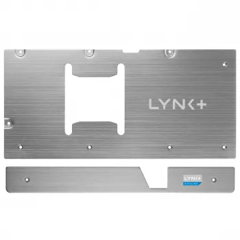 LYNK+ 5090 Plate Kit, GPU hátlap, Reference Design - ezüst