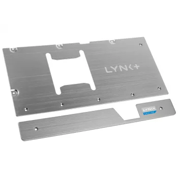 LYNK+ 5090 Plate Kit Zotac ezüst - GPU hátlap RTX 5090 moddinghoz