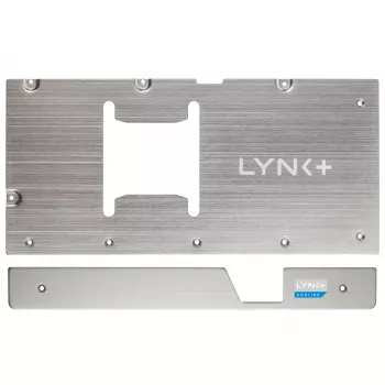LYNK+ 5090 Plate Kit Zotac ezüst - GPU hátlap RTX 5090 moddinghoz